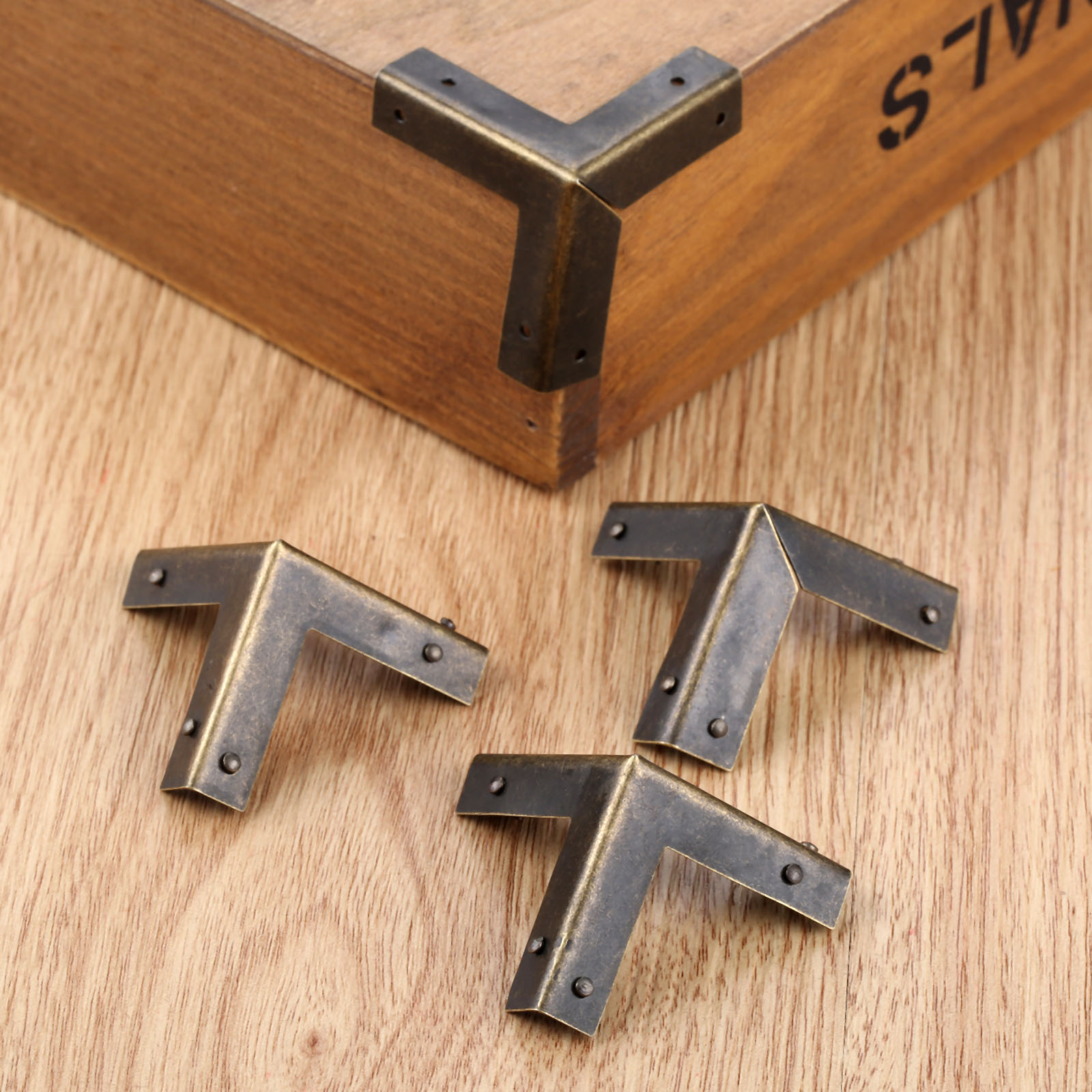 Furniture Hardware Covers - 4 шт., античные бронзовые Защитные уголки
