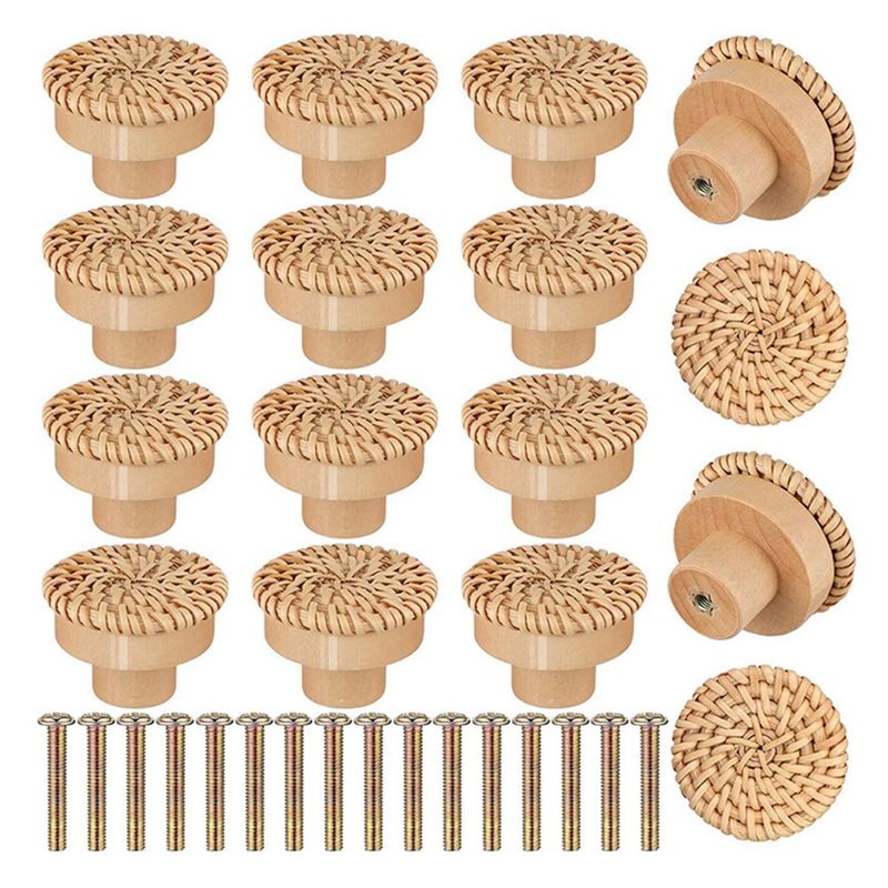 Furniture Hardware Paint - Деревянные ручки ABLQ из бука и