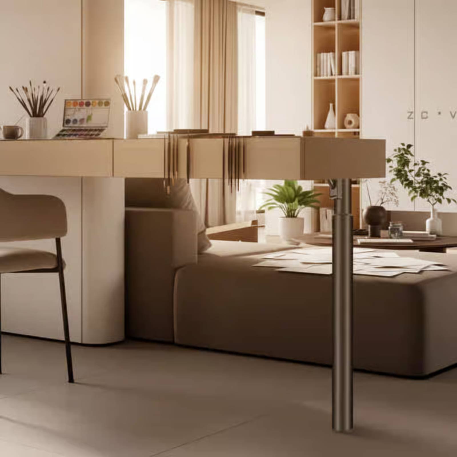 Furniture Hardware Material - Регулируемая складная ножка для стола, мебельная