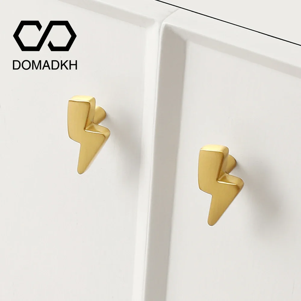 Unique Furniture Hardware - Дизайн молний, латунные ручки для шкафа,