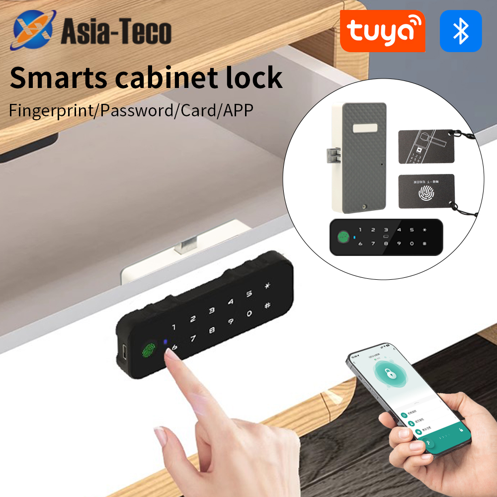 Furniture Hardware Latch - Tuya Bluetooth умный деревянный шкаф замок