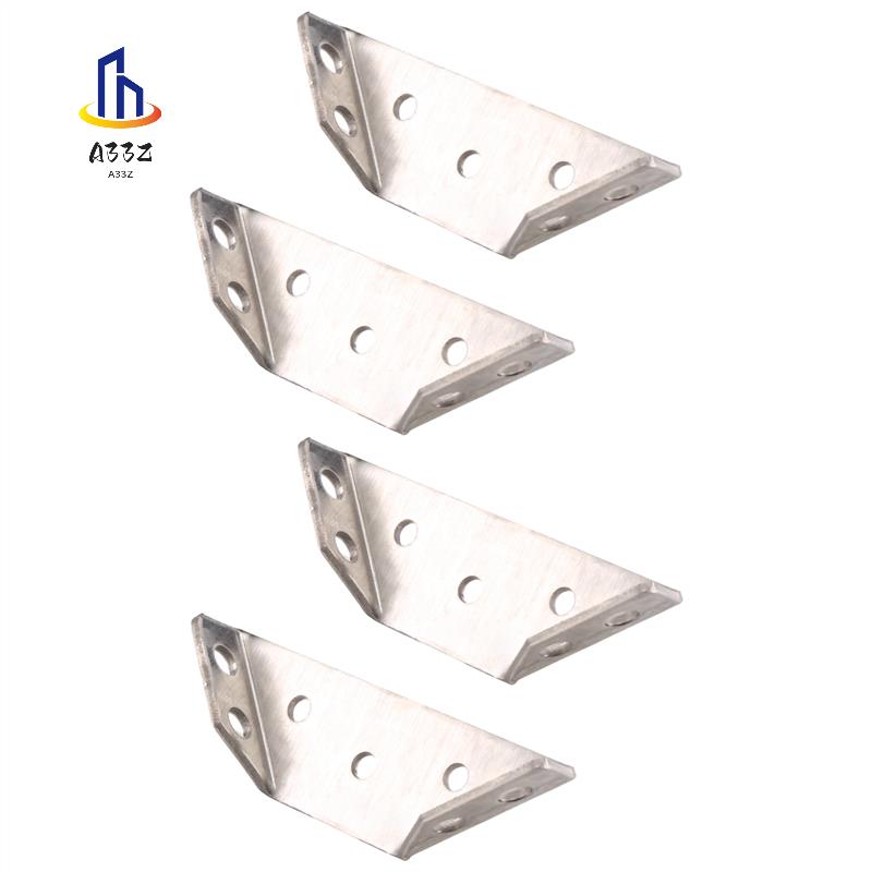Furniture Hardware Paint - A33Z-4 шт., многофункциональный угловой кронштейн из