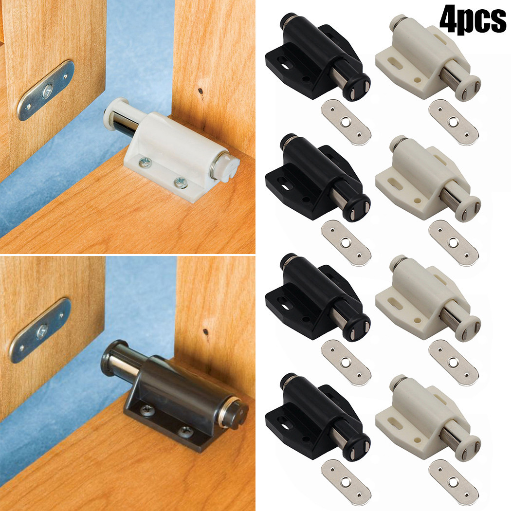 Furniture Hardware Latch - 4 шт./упак. магнитные дверные защелки шкафа,