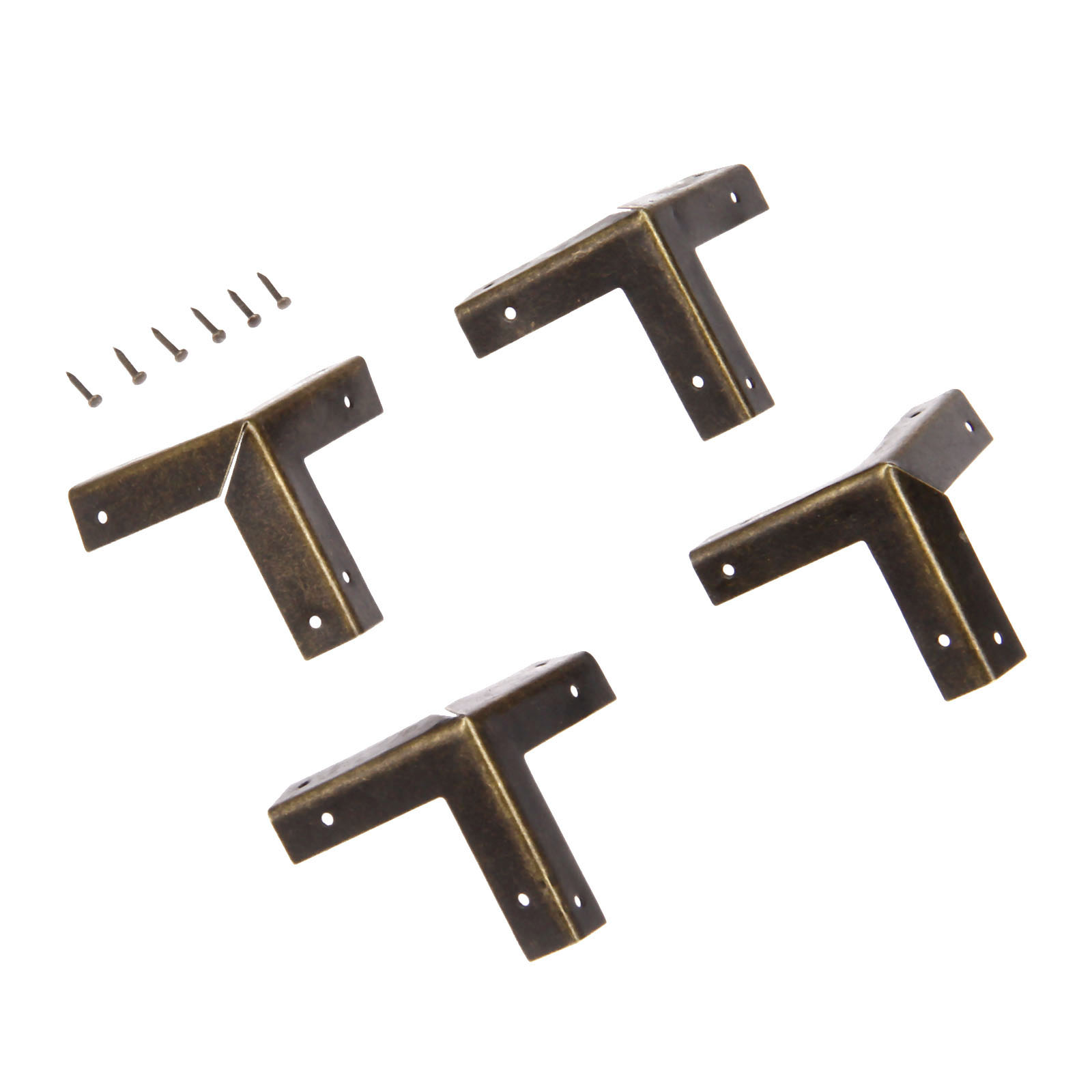 4 шт., античные бронзовые Защи – обзор и цена Furniture Hardware Covers