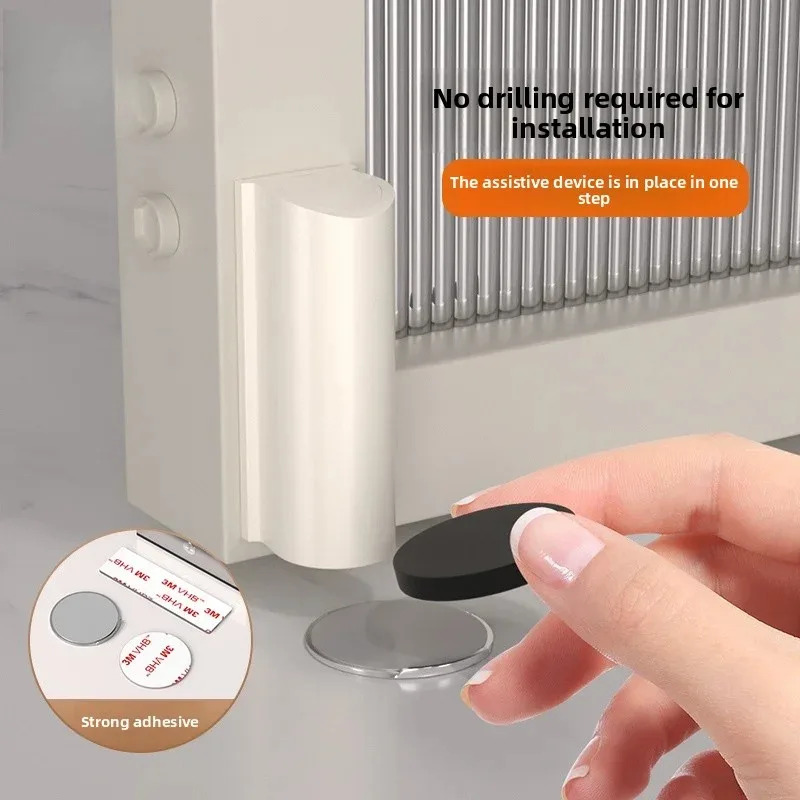 Невидимый магнитный ограничите – обзор и цена Magnetic Catch Door