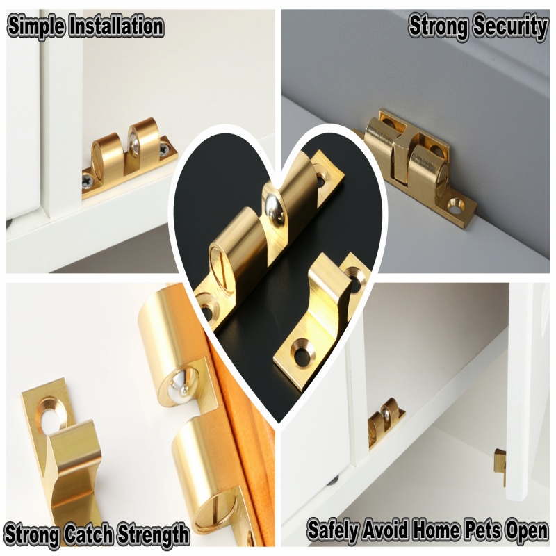 3/6 шт. шариковая защелка для  – обзор и цена Furniture Hardware Latch