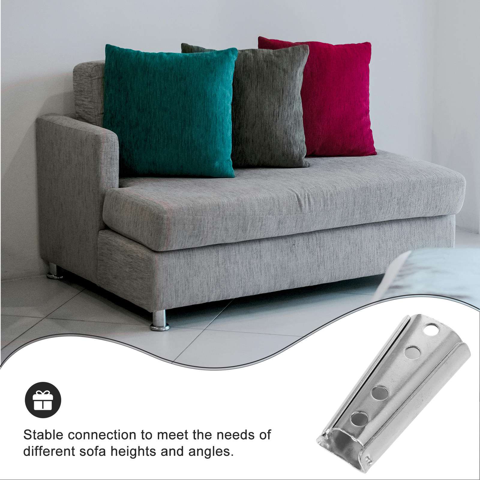 4 шт. соединителей для дивана, – обзор и цена Furniture Hardware Material